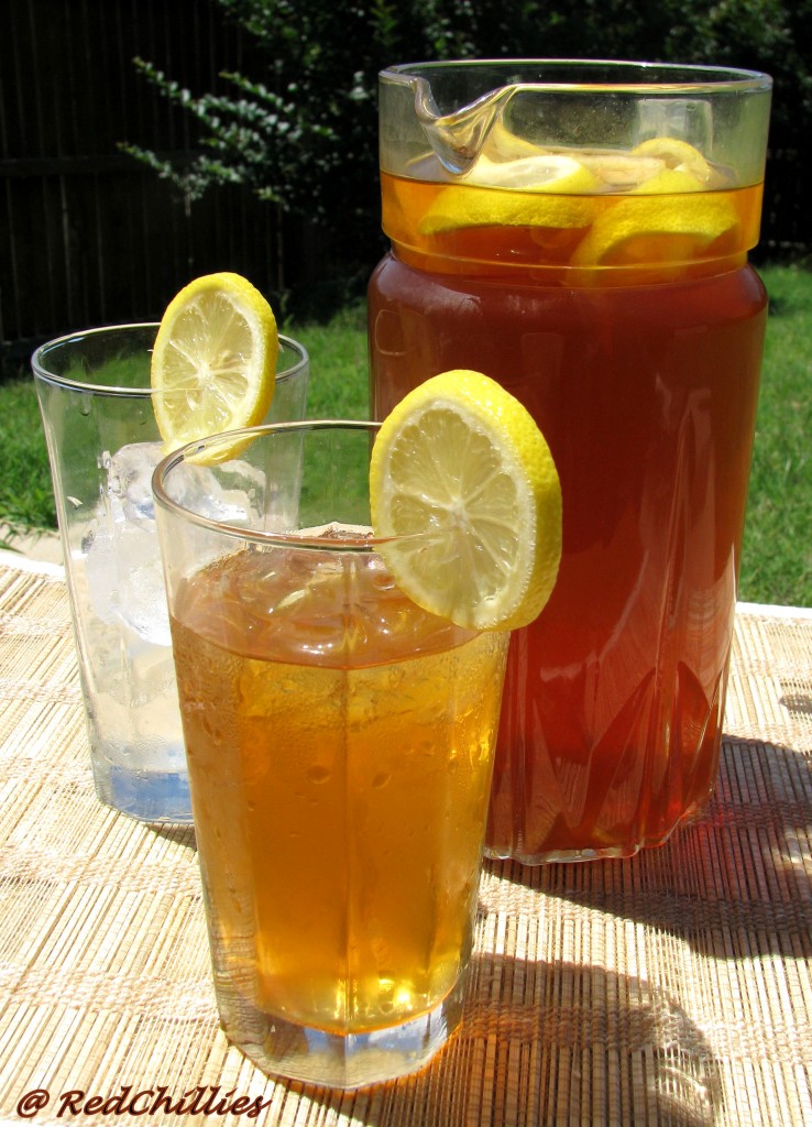 ice tea. Orange Pekoe Ice Tea