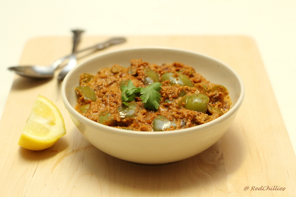 bell pepper masala