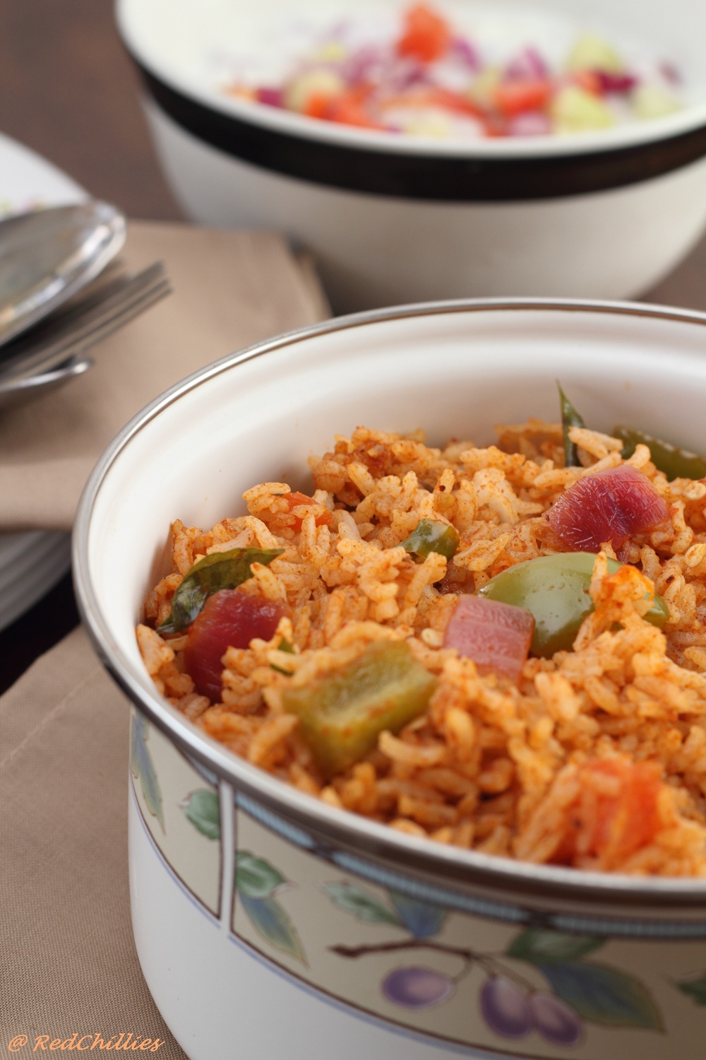 bombay pulao paav bhaji masala rice