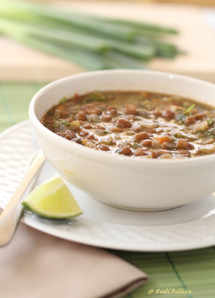 vegan lentil soup