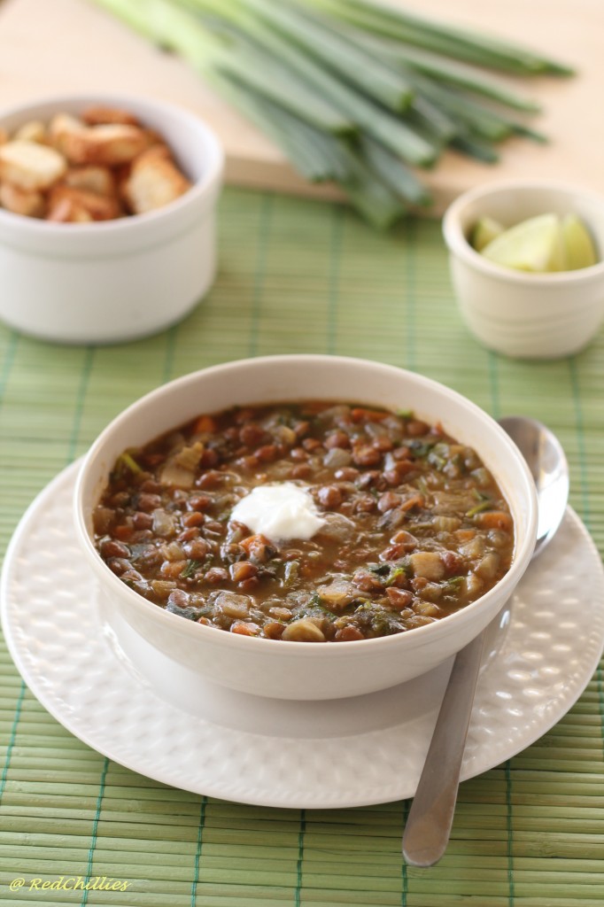 lentil vegetable soup