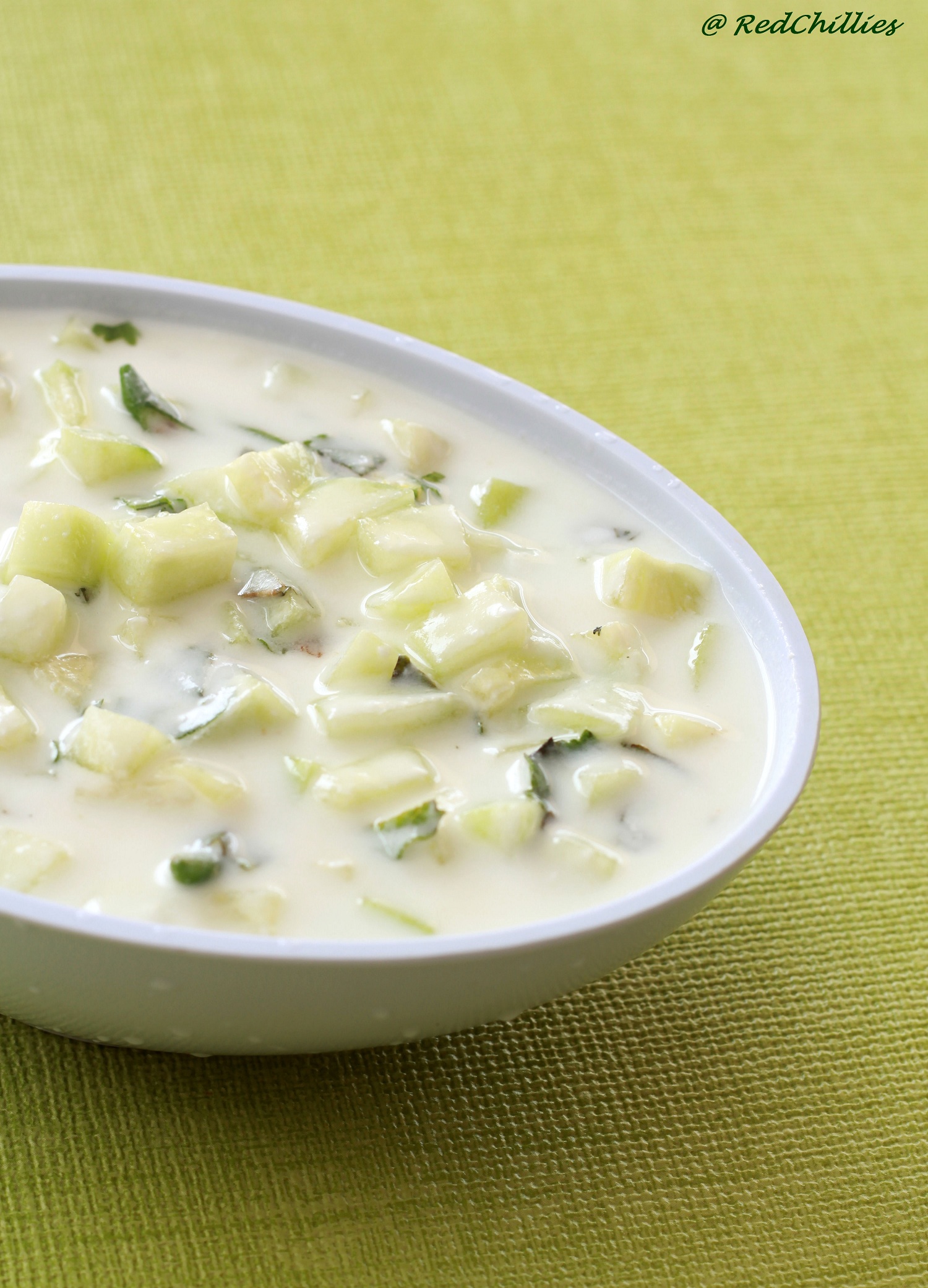 Mint cucumber raita, indian raita recipe